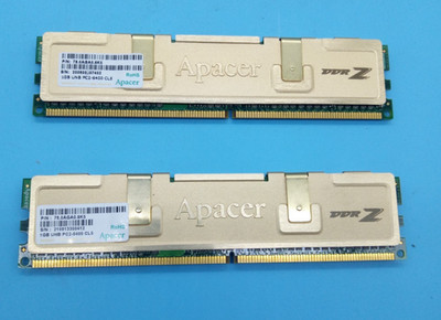 Apacer 2GB (2x1GB) DDR2 78.0AGA0.9K5 UNB PC2-6400 CL5 #R3009