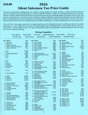 THE NEW 2026 SILENT SALESMAN TOO PRICE GUIDE FOR VENDING GUMBALL PEANUT MACHINES