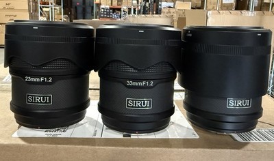 OPEN SIRUI Sniper APS-C Autofocus Lens 23/33/56mm Fujifilm X Mount