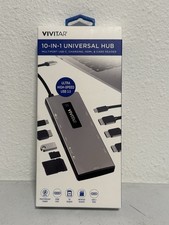 Vivitar Card Reader 10 in 1 multiport usb-c charging hdmi and card reader