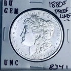 1880 S BU GEM MORGAN SILVER DOLLAR UNC MS+++ U.S. MINT RARE COIN 8341