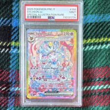 Sylveon ex 156/131 Special Illustration Rare PSA 9 Italiano Set PRE IT 2025