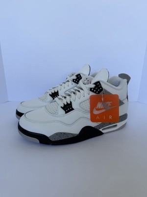 Jordan 4 Retro White Cement (2025) | FV5029-100 | Size 8-14 US | Brand New