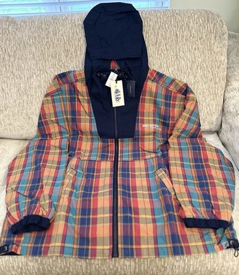 Gap x Awake NY Oversized Reversible Plaid Canvas Jacket Size LARGE NEW FAST SHIP