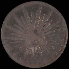 Mexico - 8 Reales - 1860 Mo FH - KM#377.10 - J