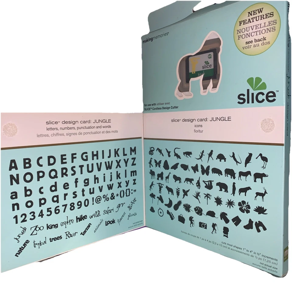 Tarjeta de diseño Making Memories Jungle Slice Foto 2 de 4