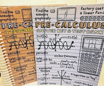 A Teaching Text Book Pre-Calculus Text Books Answer Key Test Bank Very Good