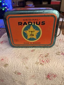 Original Radius Tin Box. No. 21 Vintage