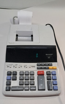 Sharp EL-1197PIII Desktop Printing Calculator. 12 Digit Display.Large Keys