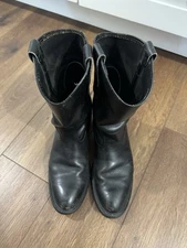 VTG REDWING Pecos Black Workboot Cowboy Electrical Soft Toe PREOWNED condition