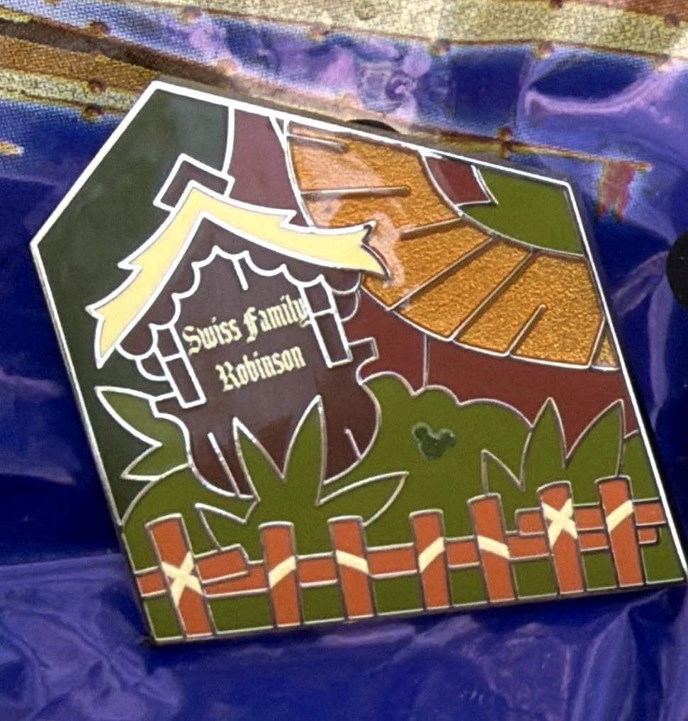 2026 WDW Swiss Family Tree House Park Puzzle Mystery Pin Set Sign Only LE 575