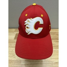Calgary Flames Fanatics Authentic PRO NHL Adjustable Hockey Hat Baseball Cap