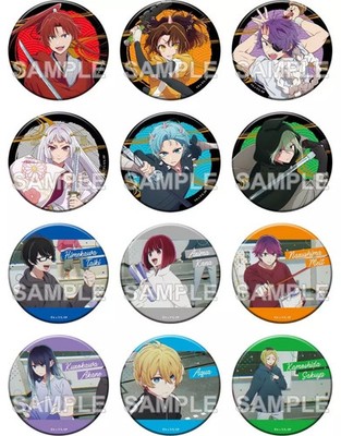 Badge & Pins - Full Set of 12 Types ''Oshi no Ko Can Badge + The 5th''