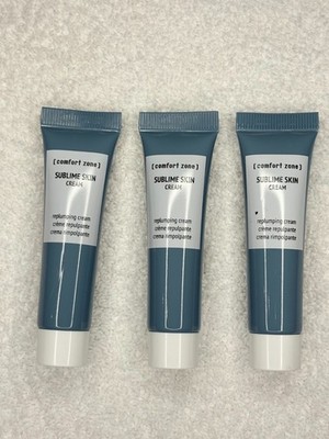 3pack Travel Size comfort zone Sublime Skin Cream Replumping cream