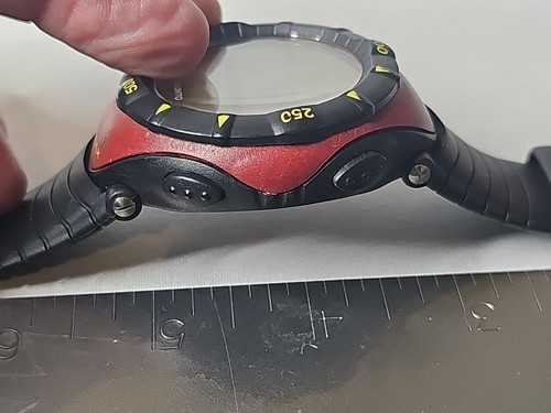Suunto Altimax Uhr Outdoor Höhenmesser Barometer Thermometer rote Lünette NEU BATT - Bild 19 von 23