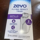 Zevo Flying Insect Fly Trap Refills (2 Total Cartridges) NEW — photo 2