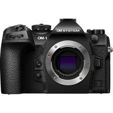 OM Digital Solutions OM-1 Mark II 20MP 4K Video Mirrorless Camera Body, Black