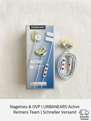 Urbanears Reimers Stereo In-Ear Headset, Mikrofon + Fernbedienung - White - 🧨 - Bild 1 von 3