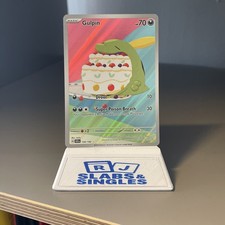 Pokémon Gulpin TCG 154/142 Stellar Crown Illustration Rare Holo