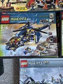 Lego Agents BOX ONLY Lot - 8637, 8636, 8630, 8632, 8971, 8633, 8970, 8967 *READ*