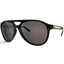 occhiali da sole VERSACE 4312 GB1/71 60-15 aviatore sunglasses black gold medusa
