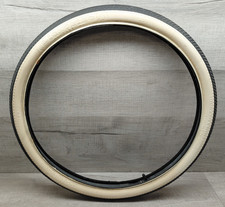 Vintage 50s 26 X 2.125 Carlisle Lightning Dart White Wall Bicycle Tire Tube Vintage 50s 26 X 2.125 Carlisle Lightning Dart White Wall Bicycle Tire Tube
