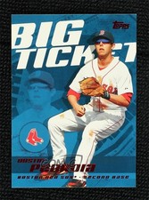 2009 Topps Ticket To Stardom Big Ticket Red 1/1 Dustin Pedroia #BT-6 4f5