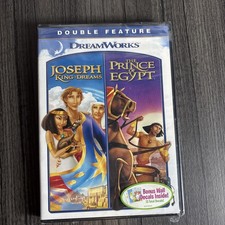 DOUBLE FEATURE JOSEPH KING OF DREAMS/THE PRINCE OF EGYPT Bonus Decals Dvd