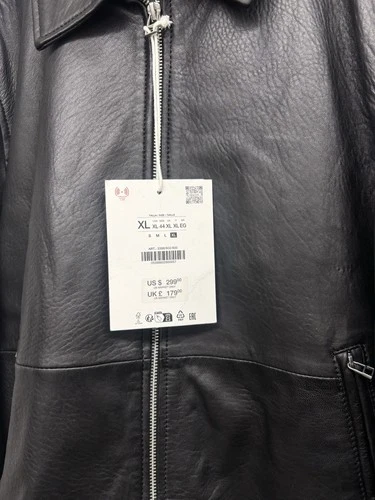Zara X Aaron Levine Leather Jacket image 3