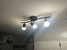 (2) Patriot Lighting Wall Ceiling Light With Direction 3 & 4 Bulb Pair IT93-M