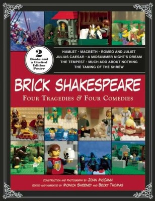Brick Shakespeare: Four Tragedies & Four Comedies by John McCann HARDBACK