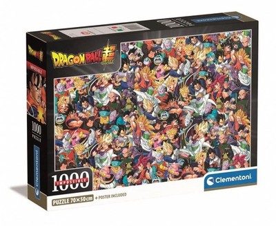 Dragon Ball Impossible Puzzle, 1000pc - Clementoni