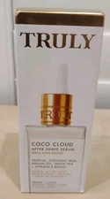 Truly Coco Cloud After Shave Serum Argan Oil, Coconut Vanilla Vegan 3.1oz (90ml)