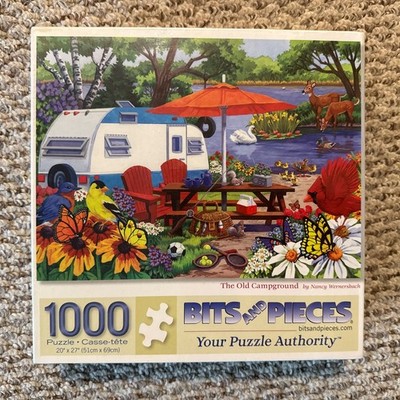 Bits And Pieces: NEW . The Old Campground By Nancy Wernersbach 1000 Piece Puzzle
