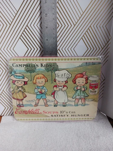 Bristolware 1997 Campbell Soup Metal Trivet/wall Hanging