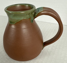 Laughin' Gnome Naked Studio Pottery Mug Handmade Hand Thrown Stamped RARE