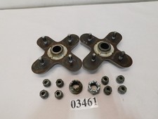 2007 Kawasaki BRUTE FORCE 750 4X4 KVF750 OEM Rear Hubs 49030-0009