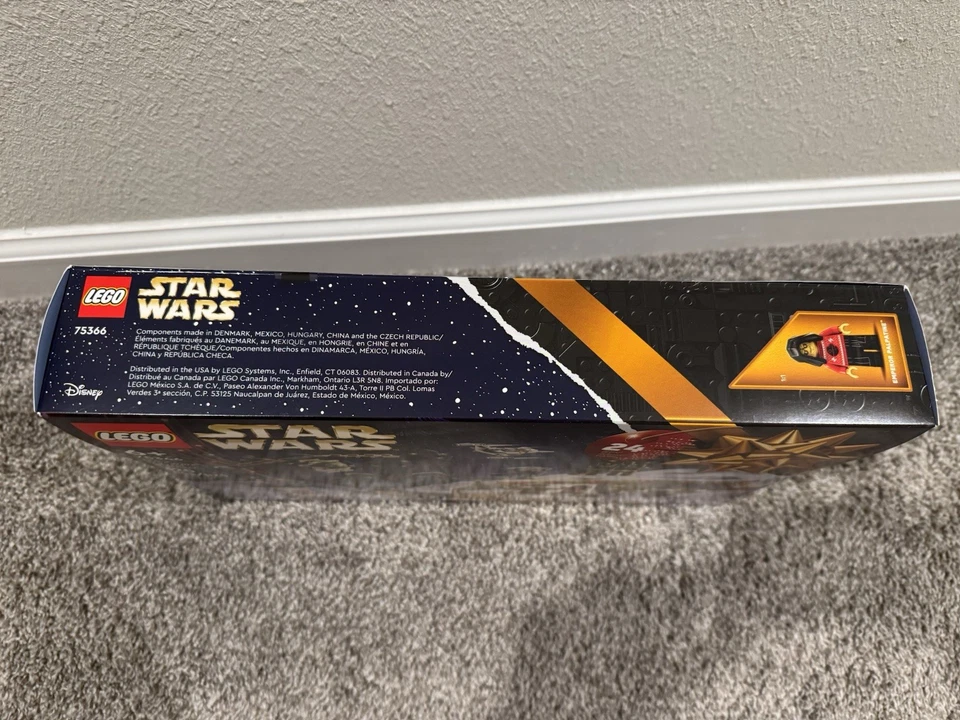 LEGO Star Wars Advent Calendar 2023 75366 New Sealed Box Christmas Ewok Omega - Image 3 of 4