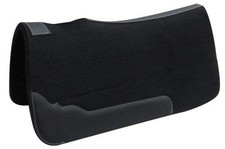 Showman 31" x 33" Black Felt Saddle Pad