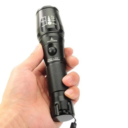1800Lum 5-Mode Adjustable Focus LED Zoomable Flashlight Lantern For Outdoor Bike - Picture 5 of 5