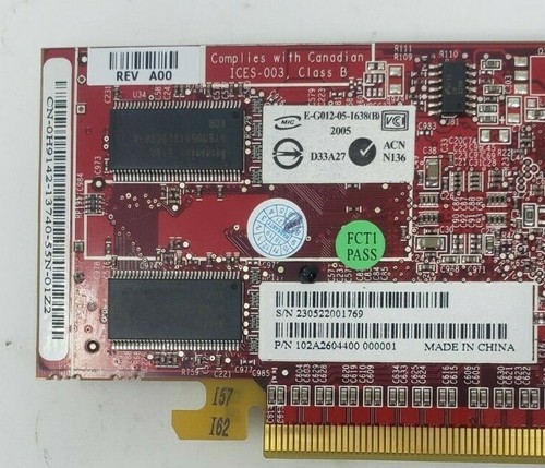Dell 0H9142 - ATI Radeon X600 128MB PCI-E Video Card, 109-A26030-01 - Picture 6 of 7