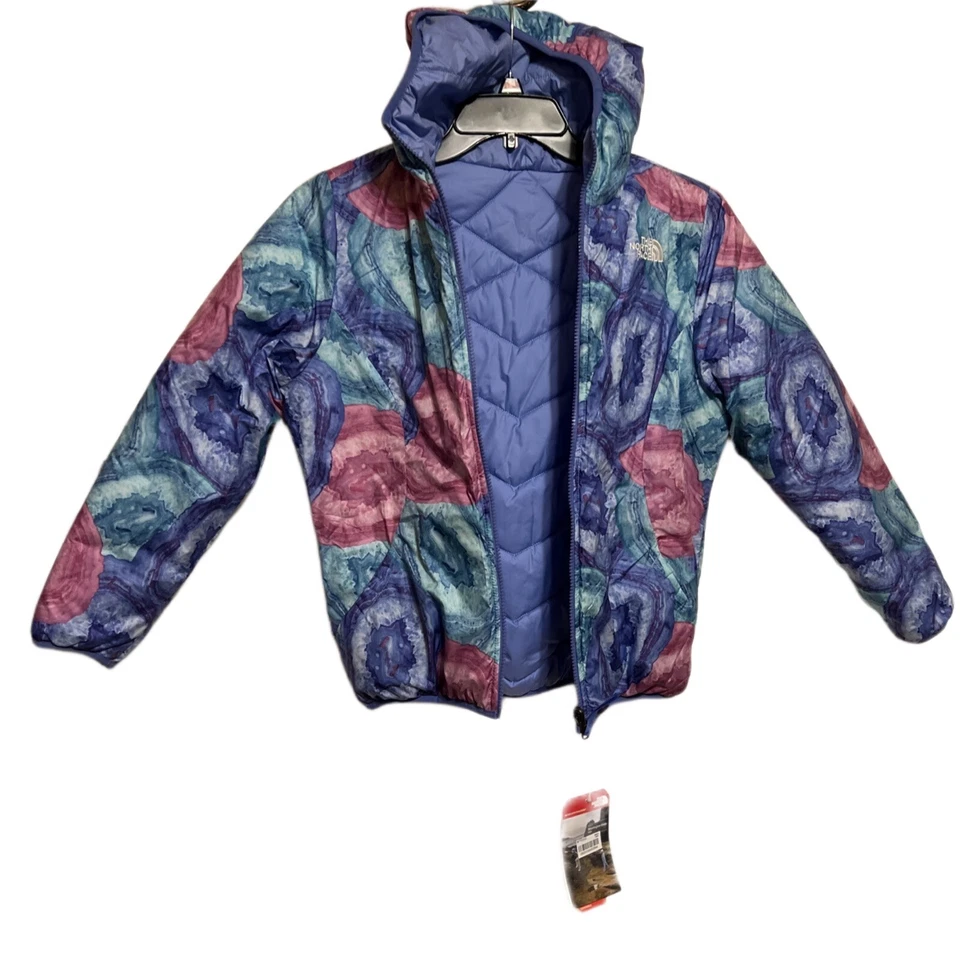 Authentic The North Face Reversible Perrito Grapemist Blue size M Youth - Image 2 of 4