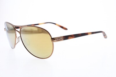 Oakley Feedback OO4079-44  Satin Rose Gold Tortoise Prizm Rose Gold Lens 59/13