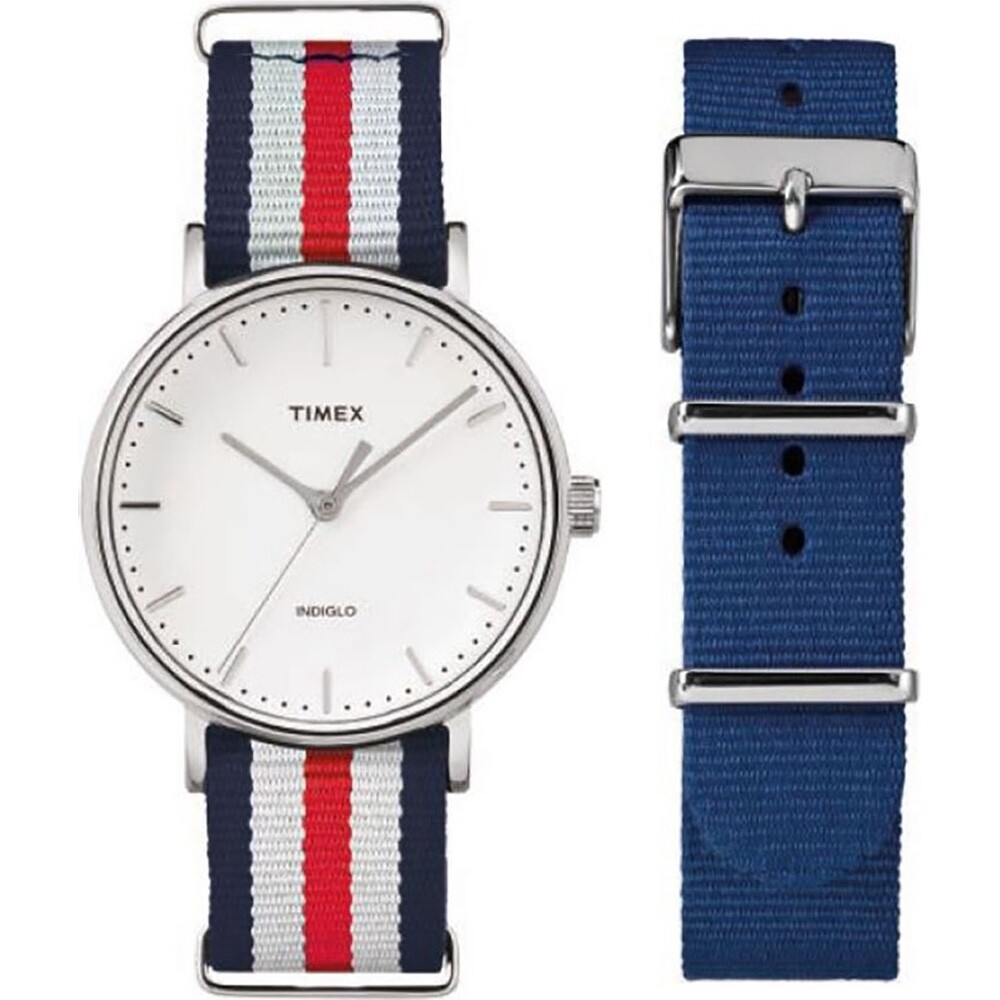 Montre Timex Originals TWG019000 Fairfield montre quartz homme acier cuir