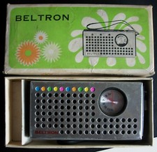 BELTRON Solid State TRANSISTOR Radio MODEL AM 200 COLOR
