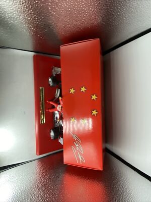 Hot Wheels F1 Michael Schumacher 1 18 Ferrari Chrome 6 Time World