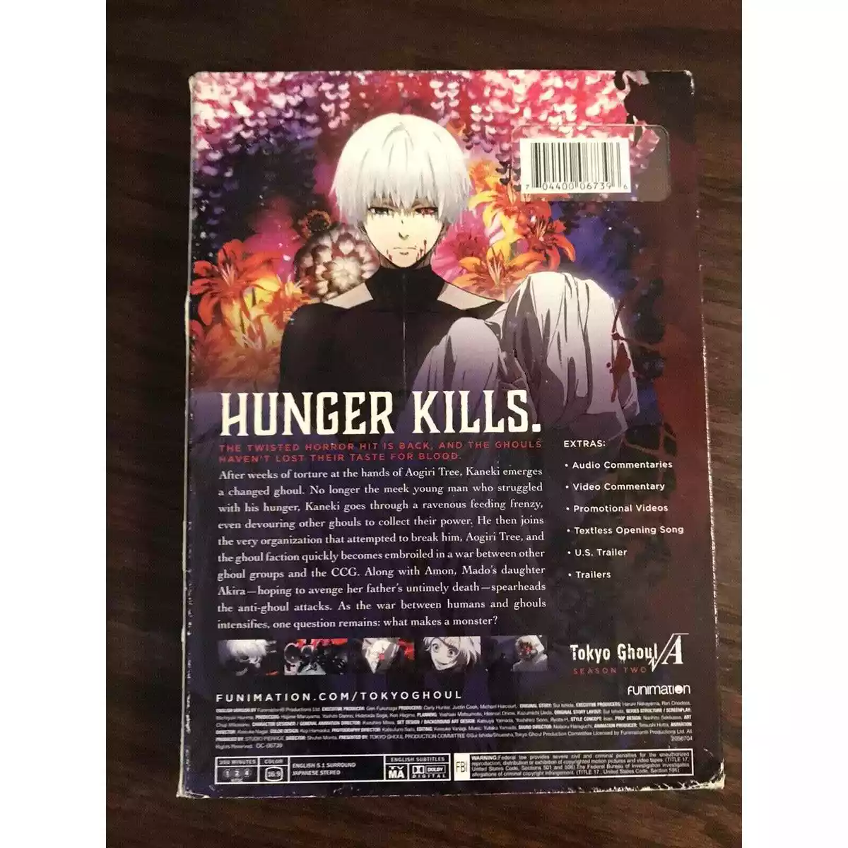 Tokyo Ghoul, Temporada 2.- Edición DVD