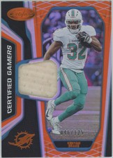 2019 Certified Gamers Jerseys Mirror Orange #CG-KD Kenyan Drake Dolphins 046/125