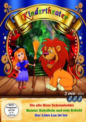 Kindertheater - Alextiner Puppenkiste - 3 DVD's/NEU/OVP