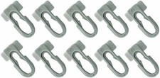 Oer 10 Piece Paint Divider Cab Molding Clip Set 1969-1972 Chevy And Gmc Truck